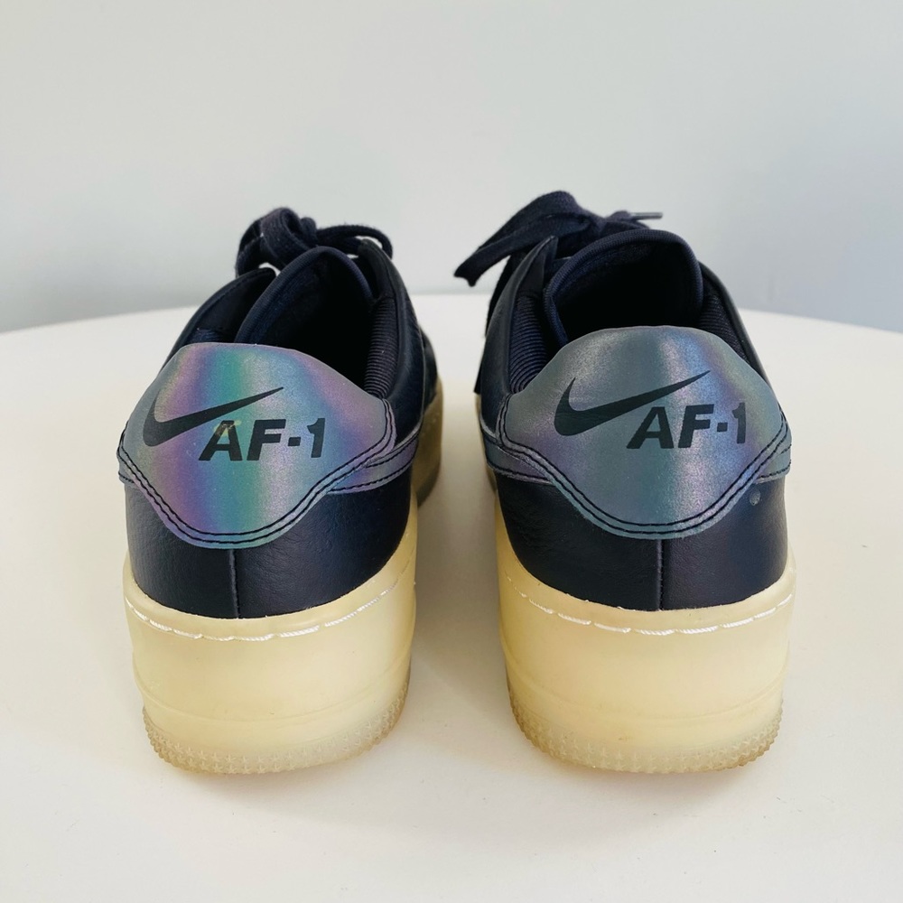 Nike Air Force 1 One Sage Low LX Oil Shoes Women's Size 10 AR5409-004 Grey - Picture 2 of 16